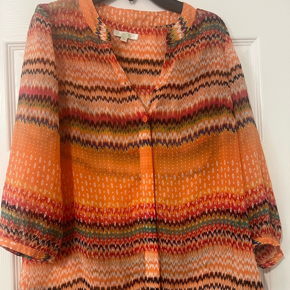 Jade Blouse. Size Small